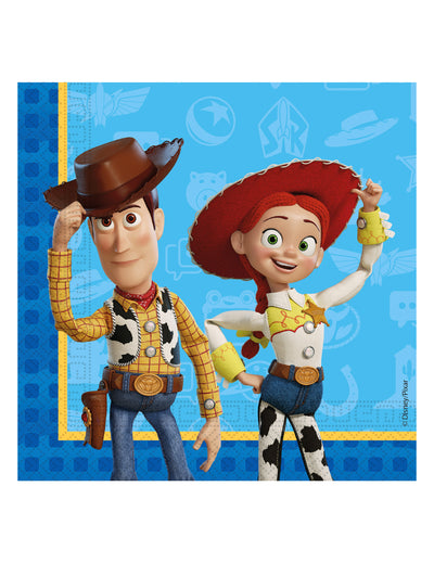 20 Guardanapos de papel Toy Story 5™ 33 x 33 cm