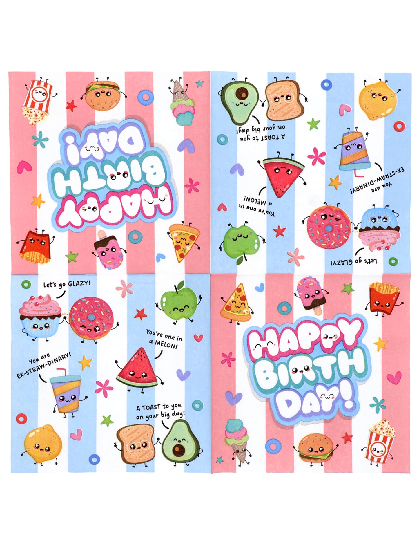20 Guardanapos Kawaï Party 33 x 33 cm