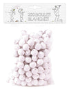 200 boules pour sarbacane pour adultes et enfants blanches