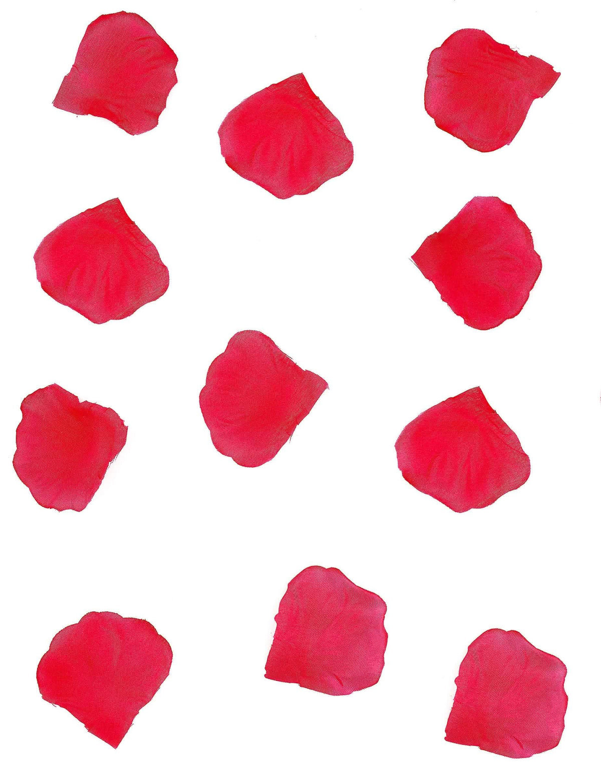 Pétalas de cor de rosa para decoração de festa vermelhos