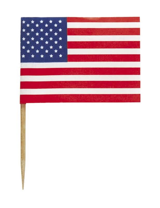 Grande plano de um pic d'usa