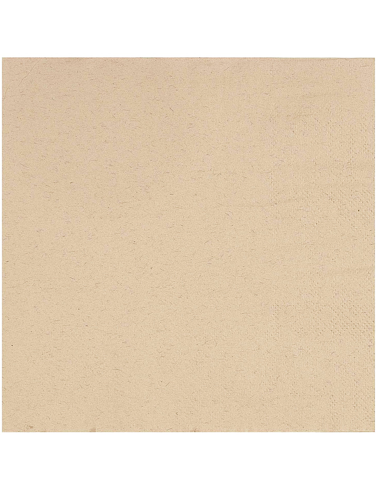 Serviettes en papier kraft pour fête brun