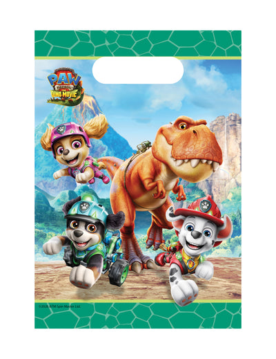 4 Sacos de ofertas de papel Patrulha Pata™ Dino movie