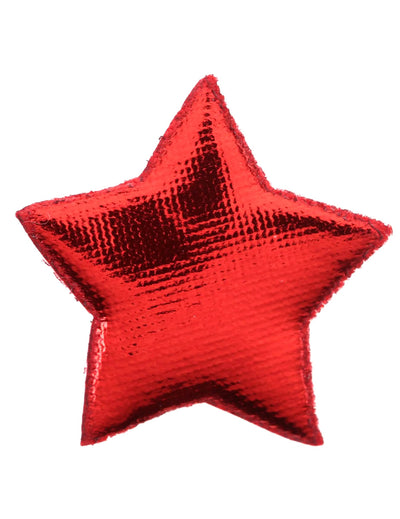 40 estrelas para espalhar vermelhas 2,5 x 2,5 cm