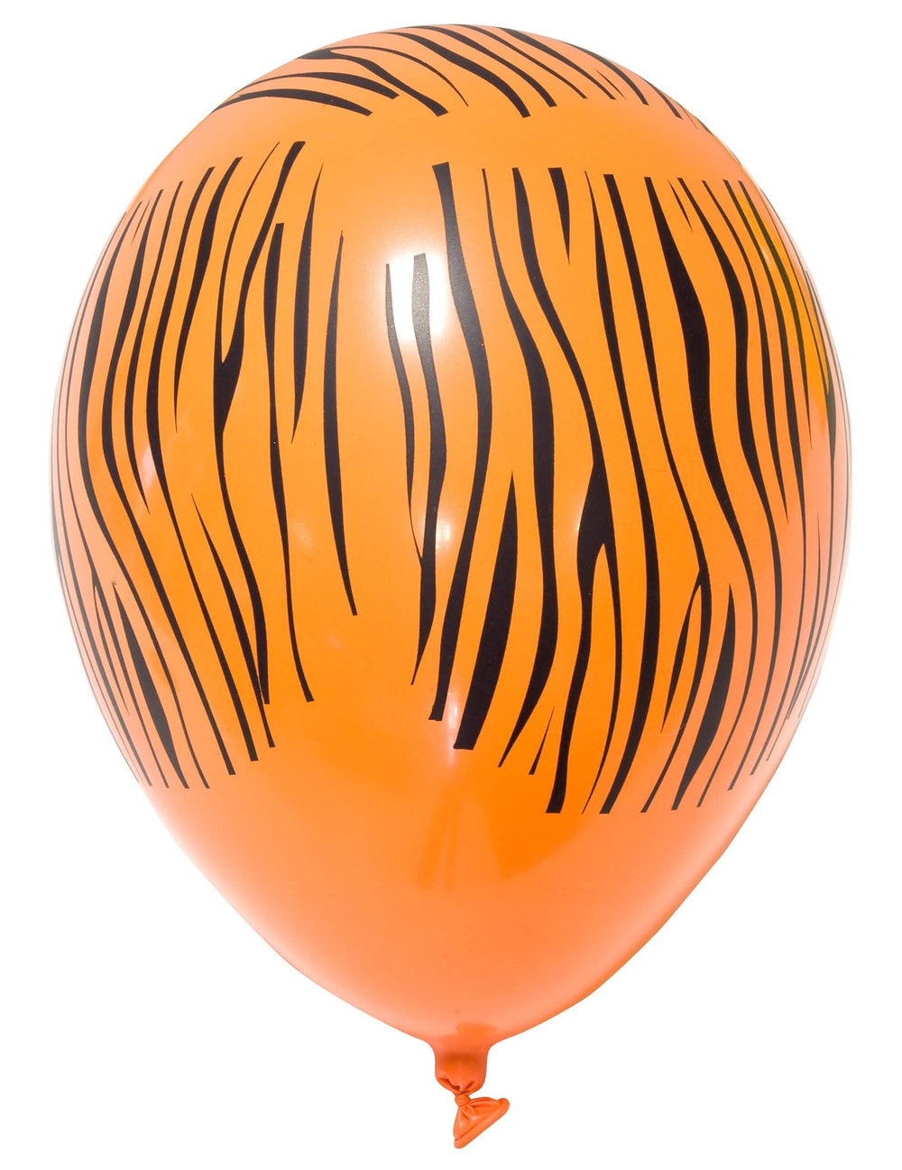 Zoom sobre o motivo tigro dos balões em latex impressos safari animal da savana