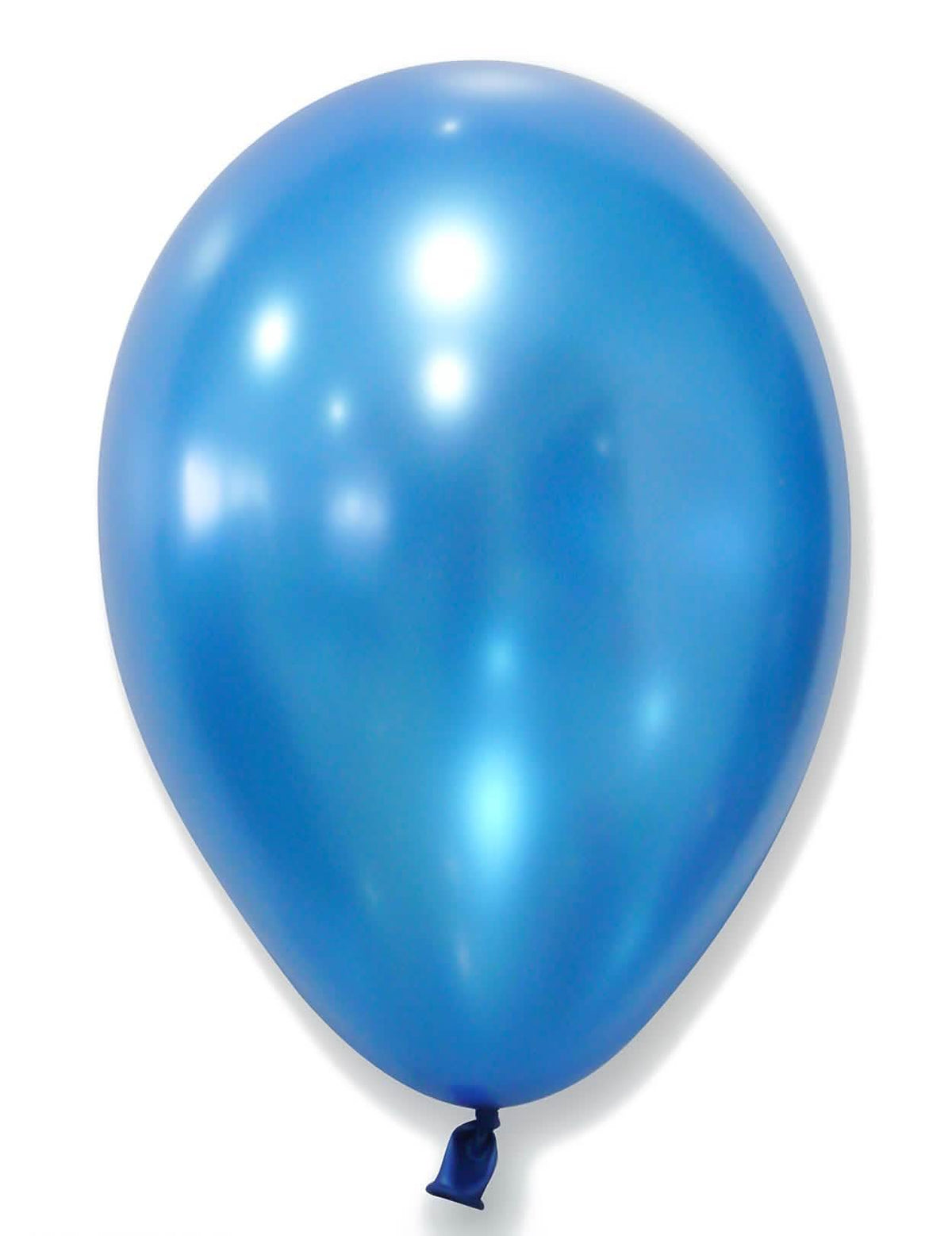 balões azuis metalizados para festa azul