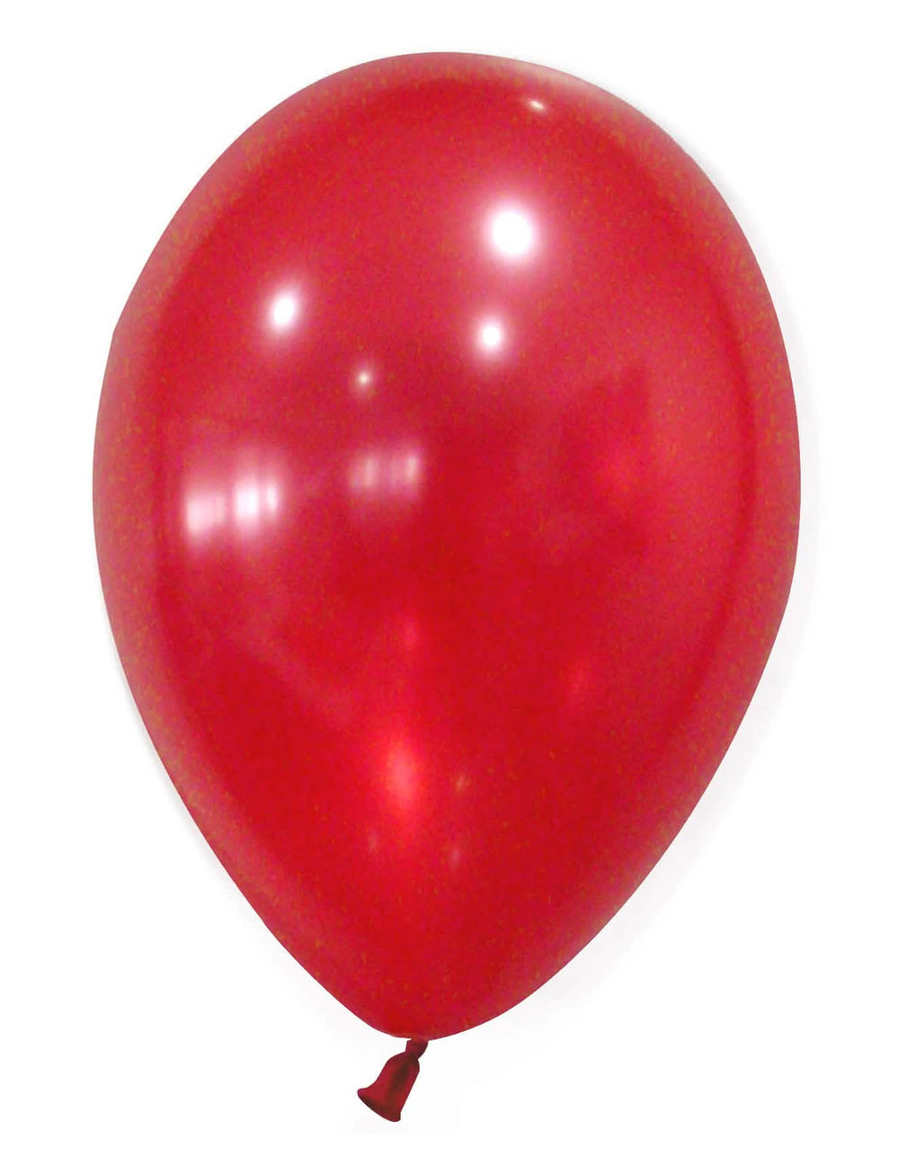 balões de festa para decoração vermelhos metalizados