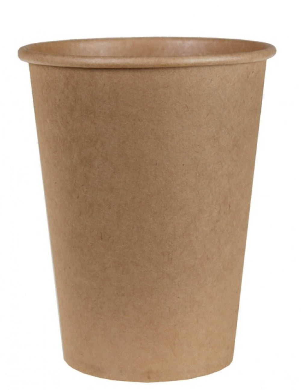 Copos de kraft naturais recicláveis para festa castanho natural