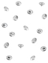 Petits diamants de décoration de table pour fête transparents