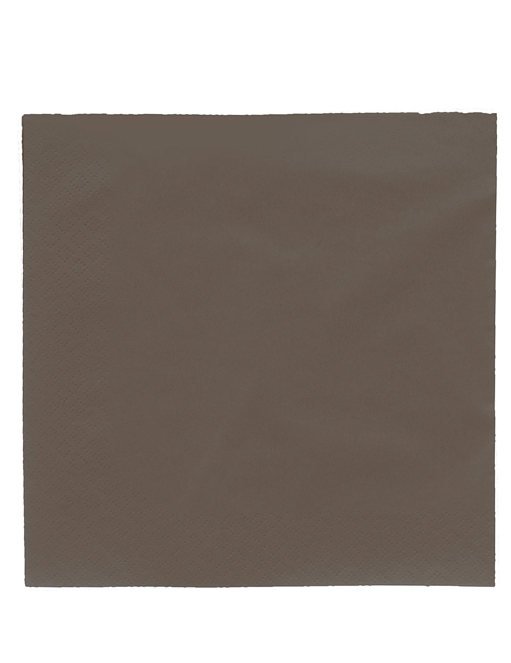 50 serviettes pour décoration de table chocolat