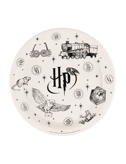 6 Pratos de papel Harry Potter™ 23 cm