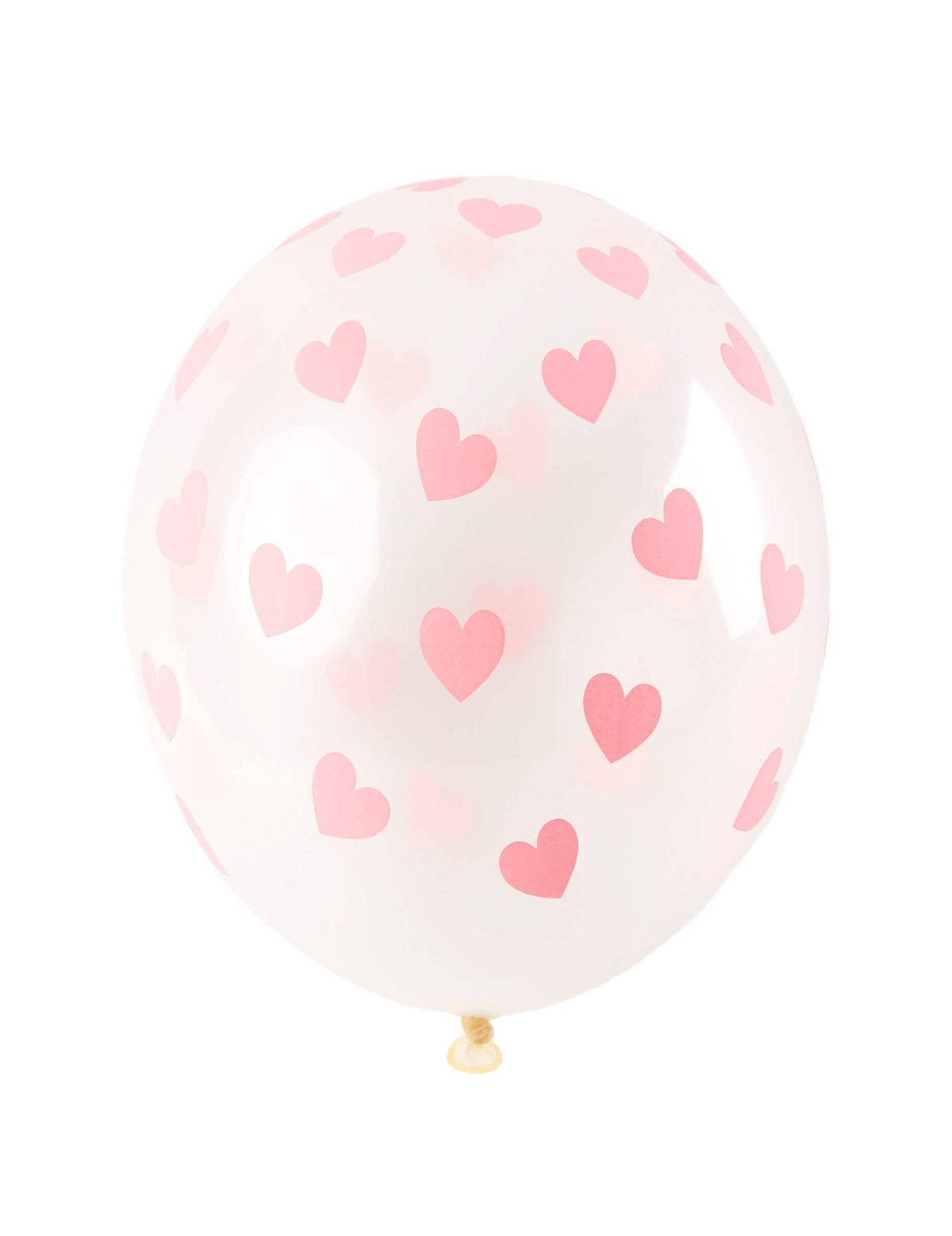 balões de látex corações para casamento transparentes cor de rosa claro