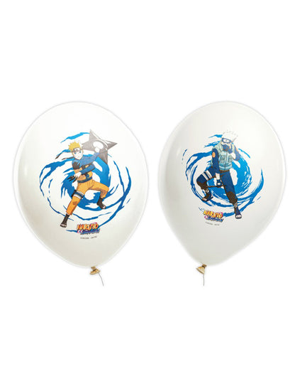 6 balões de látex Naruto/Kakashi Shippuden™ 27 cm