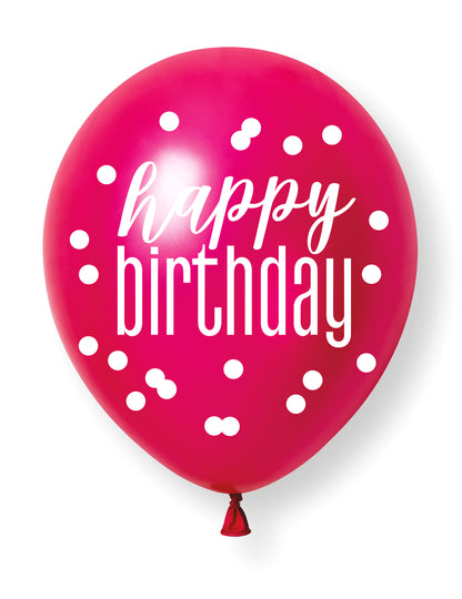 Balões Happy birthday