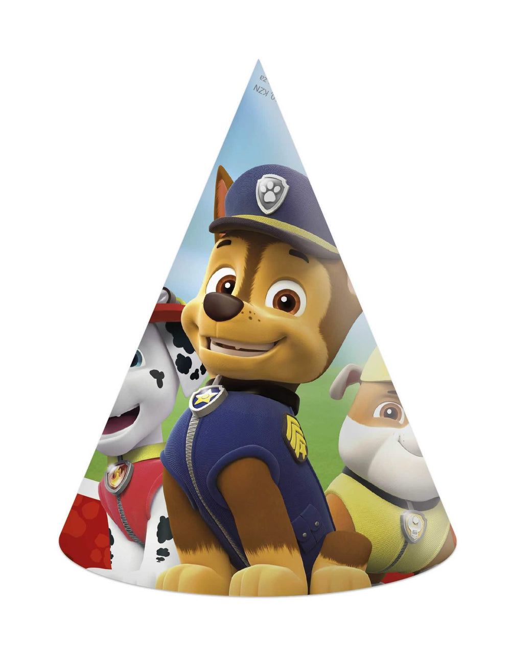Chapéu de festa Pat'Patrouille pronto para a ação para criança multicores