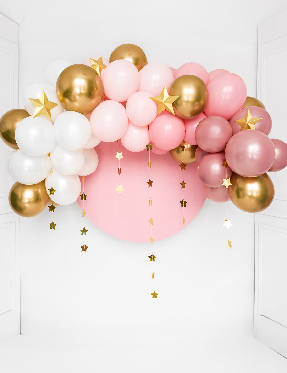 Arche de ballons décorative de l'Etoile à suspendre 3D Noël