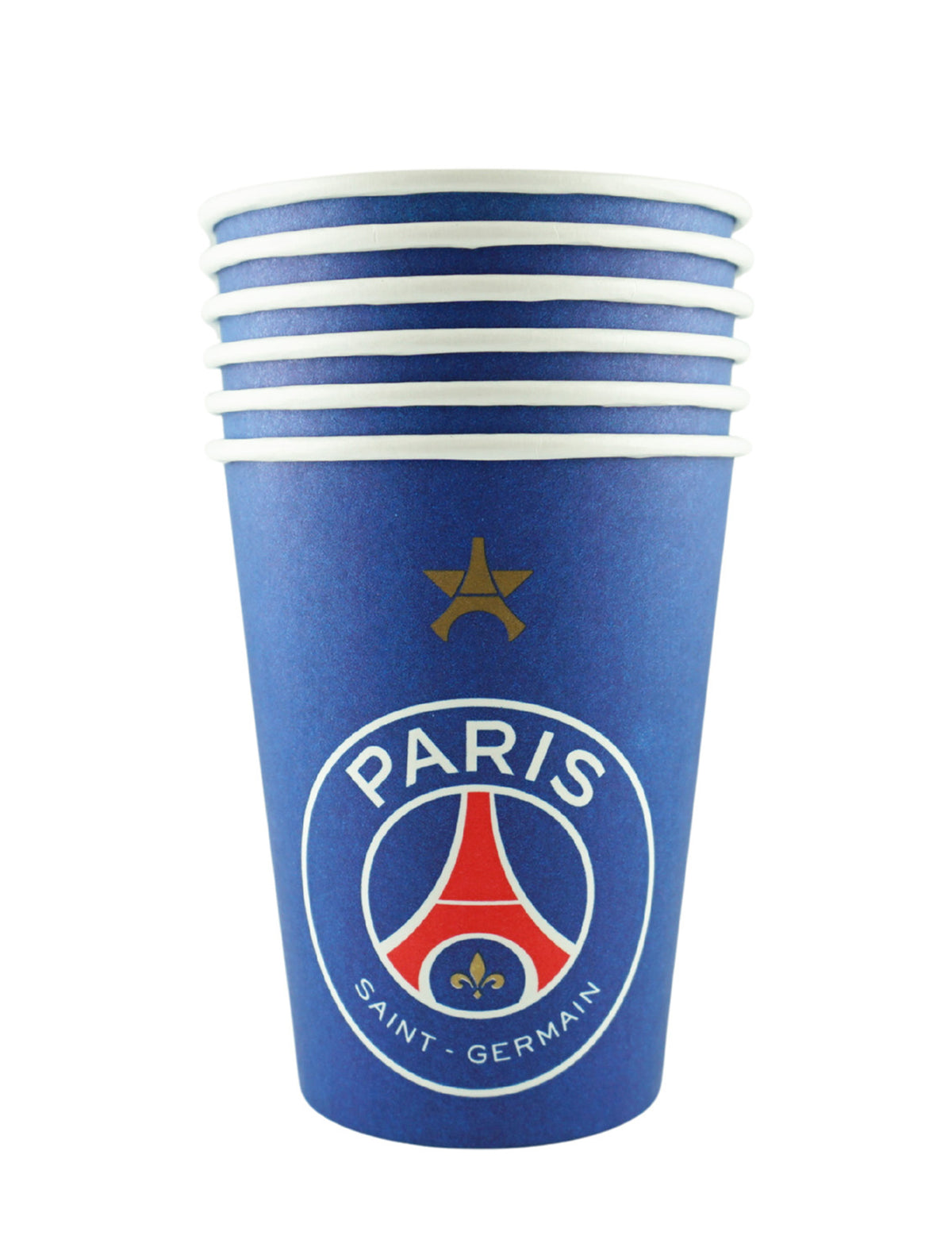 6 Copos de cartão PSG™ 25 cl