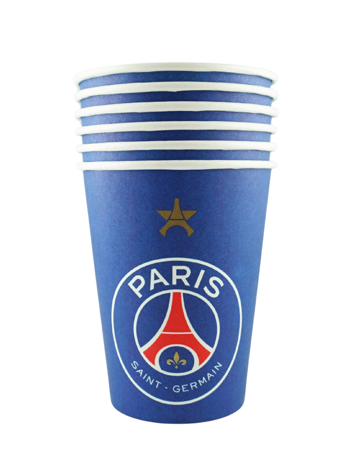 6 Copos de cartão PSG™ 25 cl