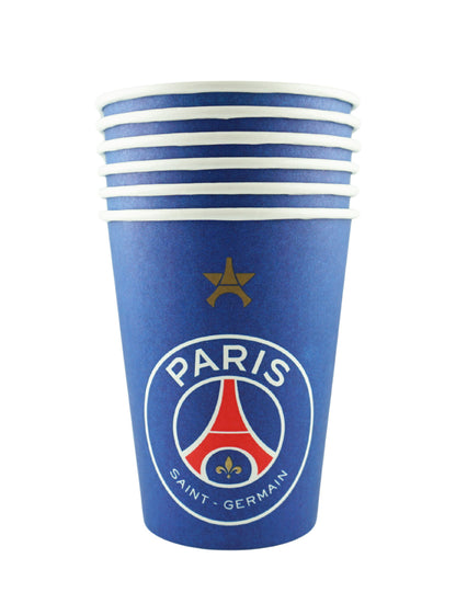 6 Copos de cartão PSG™ 25 cl