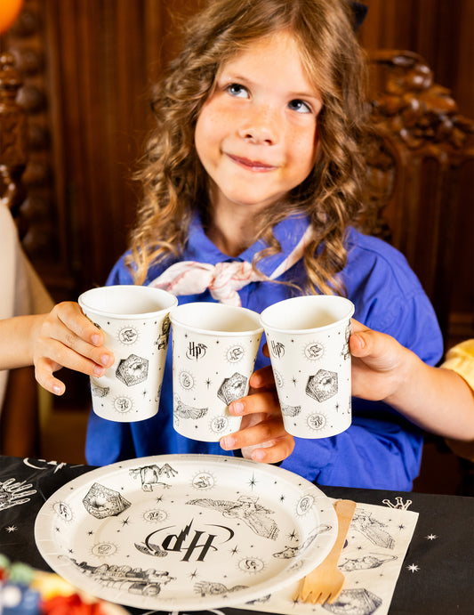 6 Copos de papel Harry Potter™ 250 ml