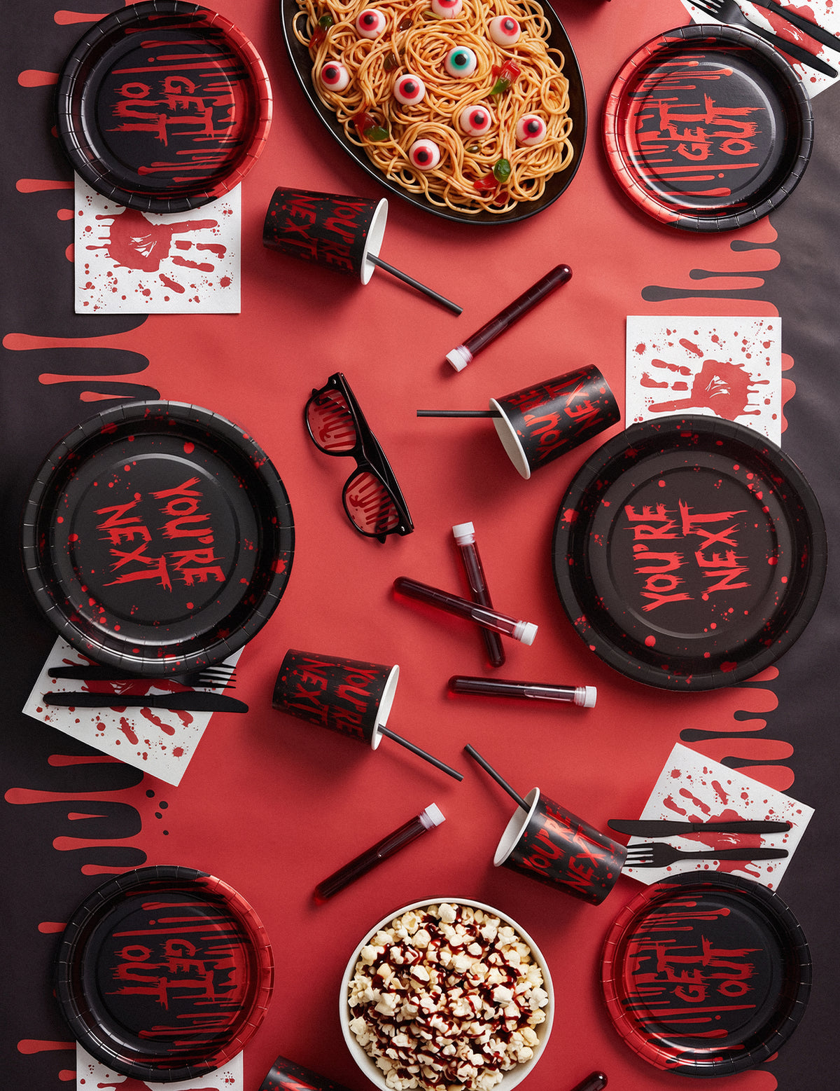 6 Copos de cartão You're Next 250 ml