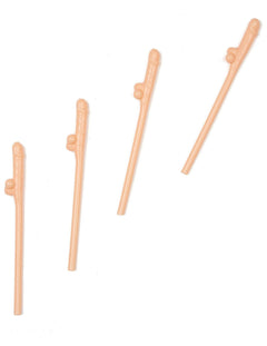 Decoração Louças reutilizável e descartável Palhinhas