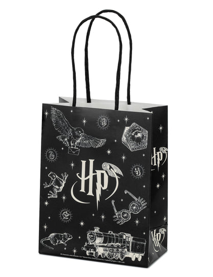 6 Sacos de presente de papel Harry Potter™ 12 x 15 cm