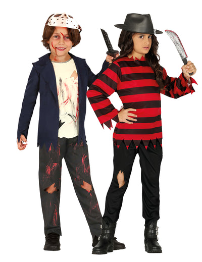 Fato de casal serial killer para crianças