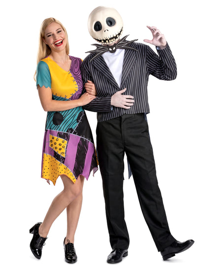 Fato de casal Jack e Sally O Estranho Mundo de Jack™ para adulto