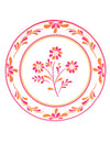 8 pratos de cartão Pink Limonade 23 cm
