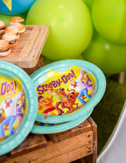 8 Assiettes en carton Scooby-Doo™ 23 cm