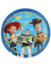 8 Pratos de cartão Toy Story 5™ 23 cm
