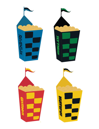 8 Caixas de guloseimas Quidditch Harry Potter™