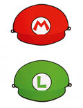 Decoração de Mario e Luigi