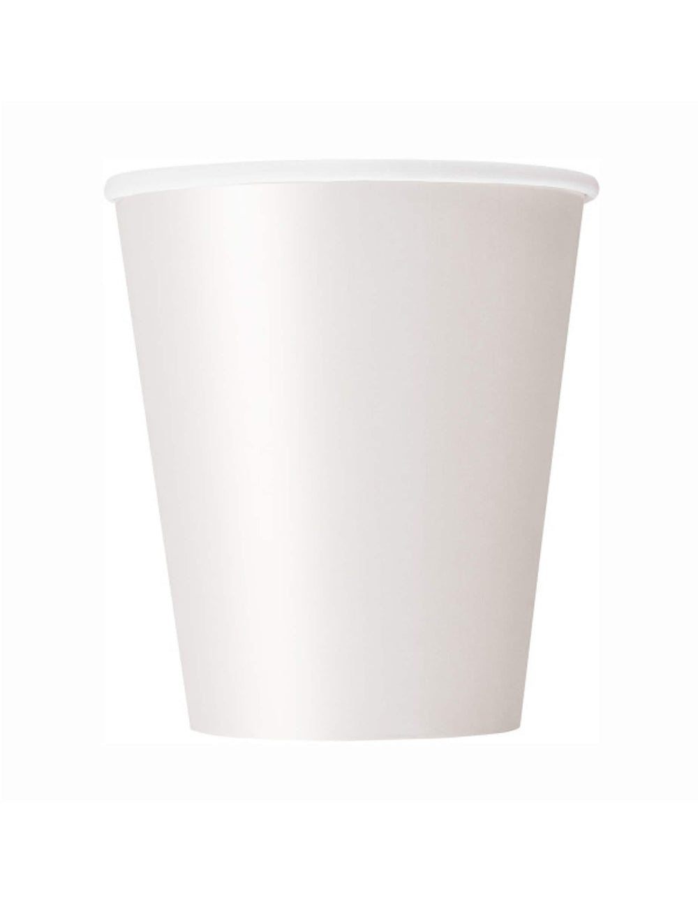 Copos de cartão brancos para festa de 210 ml