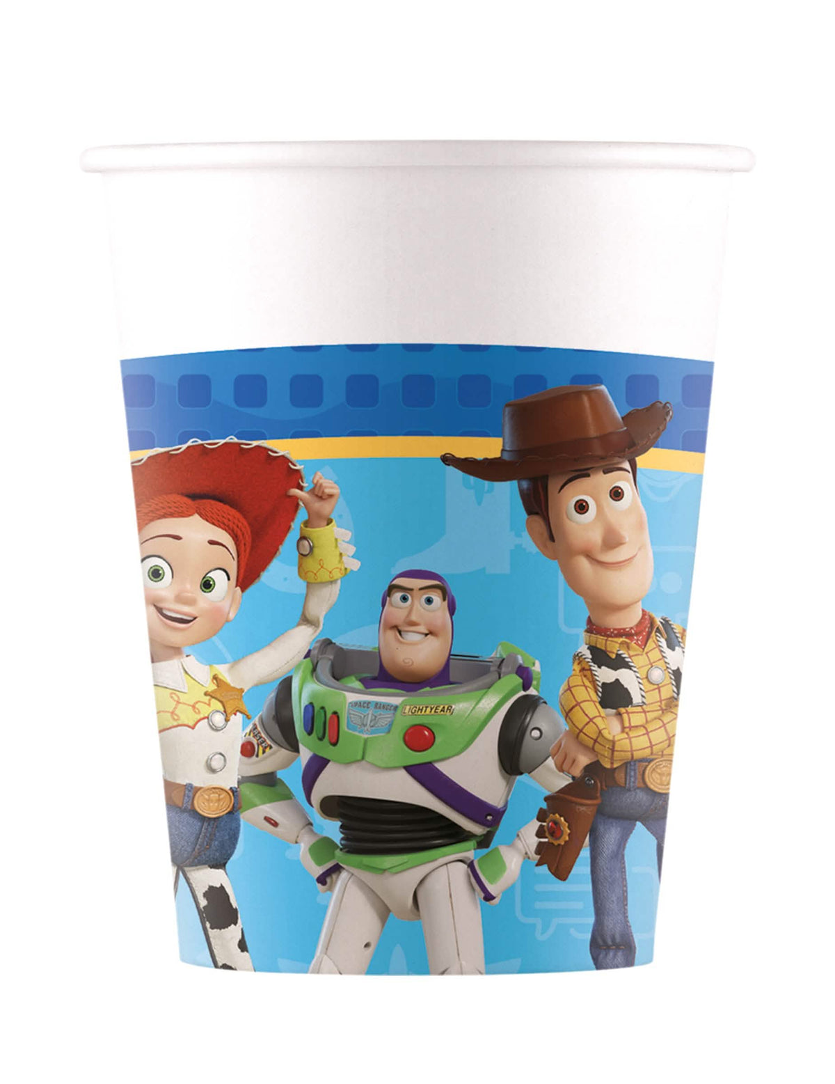 8 Copos de cartão Toy Story 5™ 200 ml