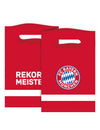 Sachets cadeaux FC Bayern Munich pour enfant rouges avec logo officiel