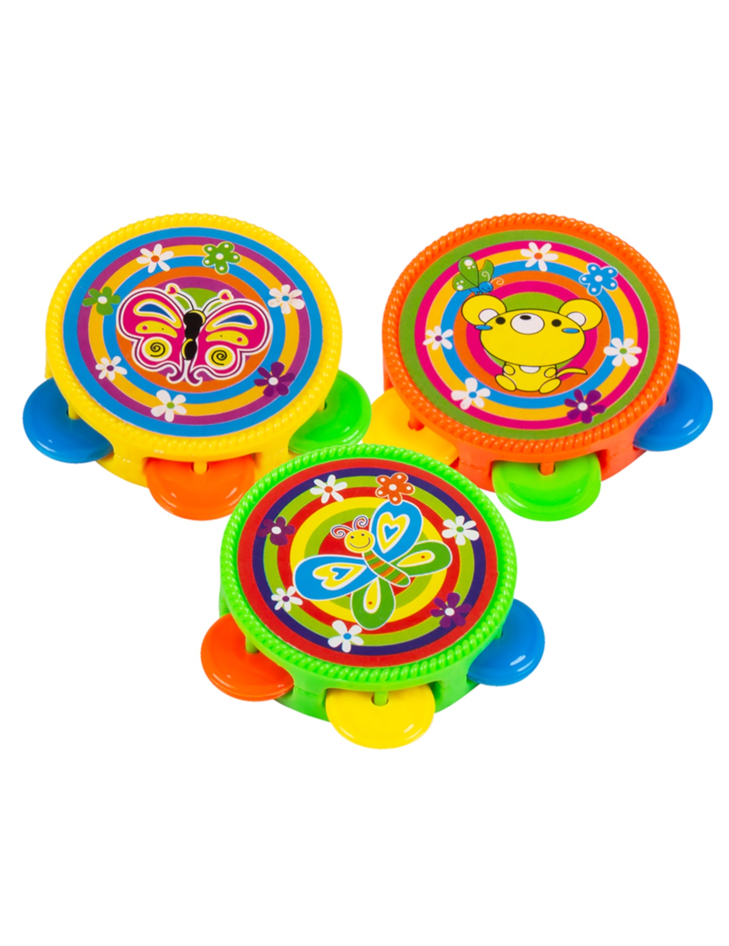 Accessoires piñata tambours thème animaux pour enfant multicolores