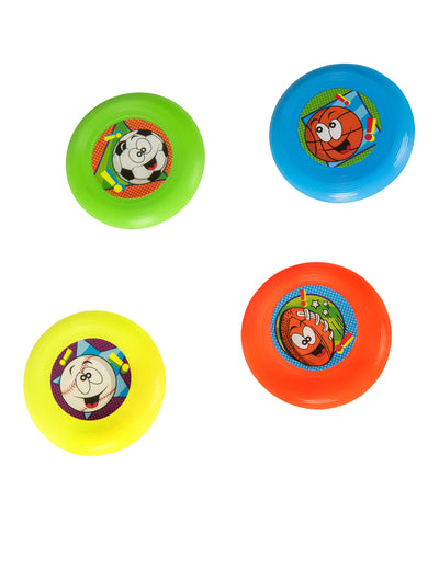 Acessórios pinhata 4 frisbee multicolores 9 cm