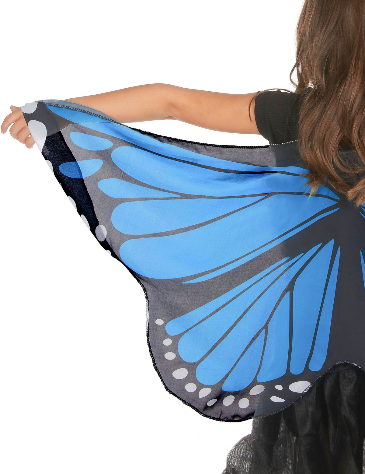 Détail du motif des ailes de papillon pour enfant
