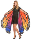 Asas de borboleta coloridas adulto
