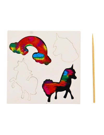 Livro de colorir mágico unicórnio