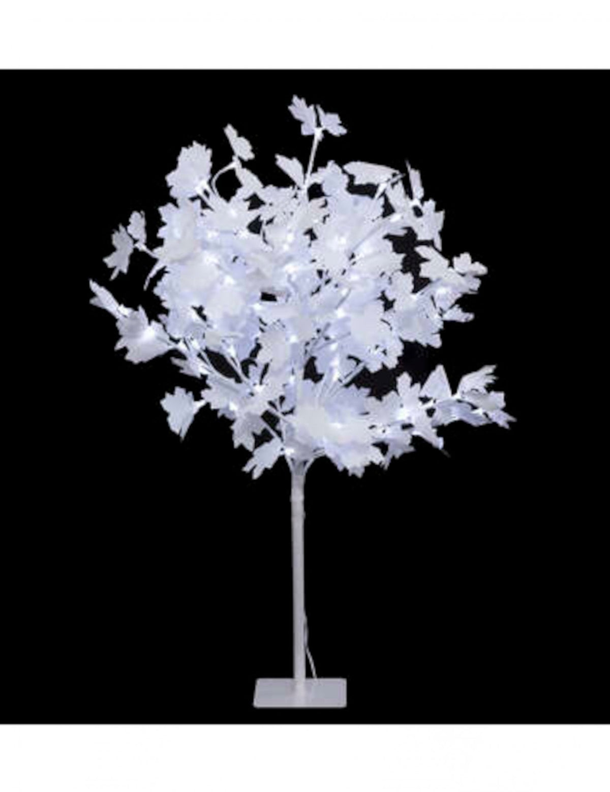 Arbre lumineux blanc à 92 LED