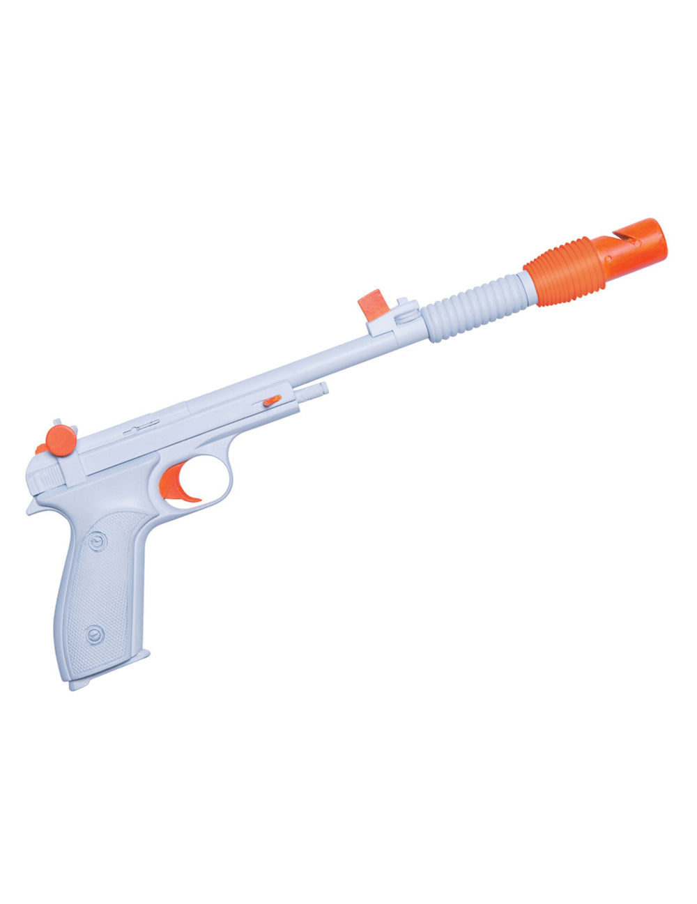 Arme factice blaster princesse Leia Star Wars pour adulte blanc et orange