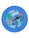 Assiettes réutilisables Stitch pour enfant bleu avec Angel