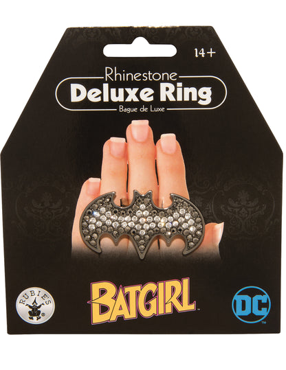 Vue du packaging de la bague Batgirl