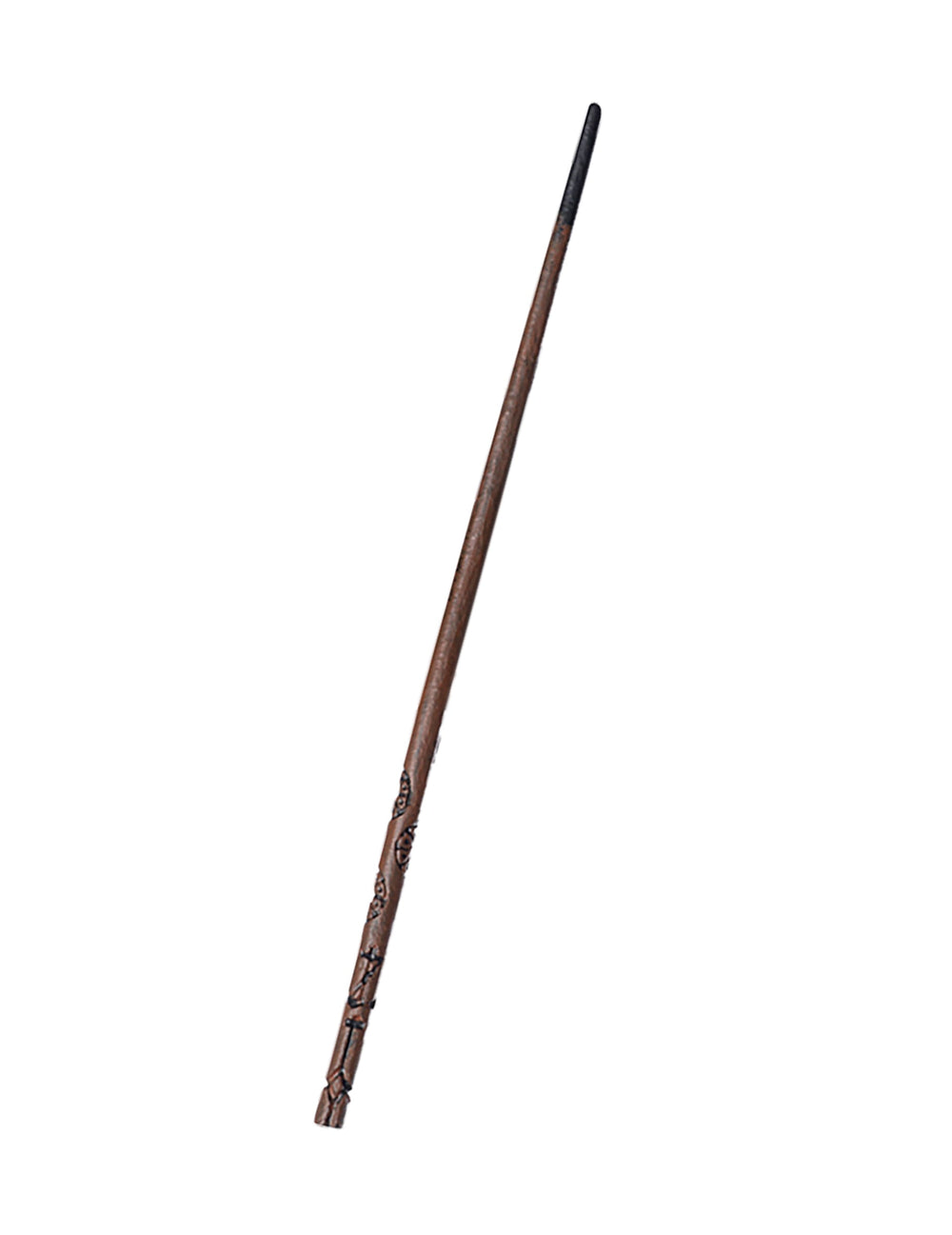 Baguette Cédric Diggory Poufsouffle Harry Potter pour déguisement marron aspect bois
