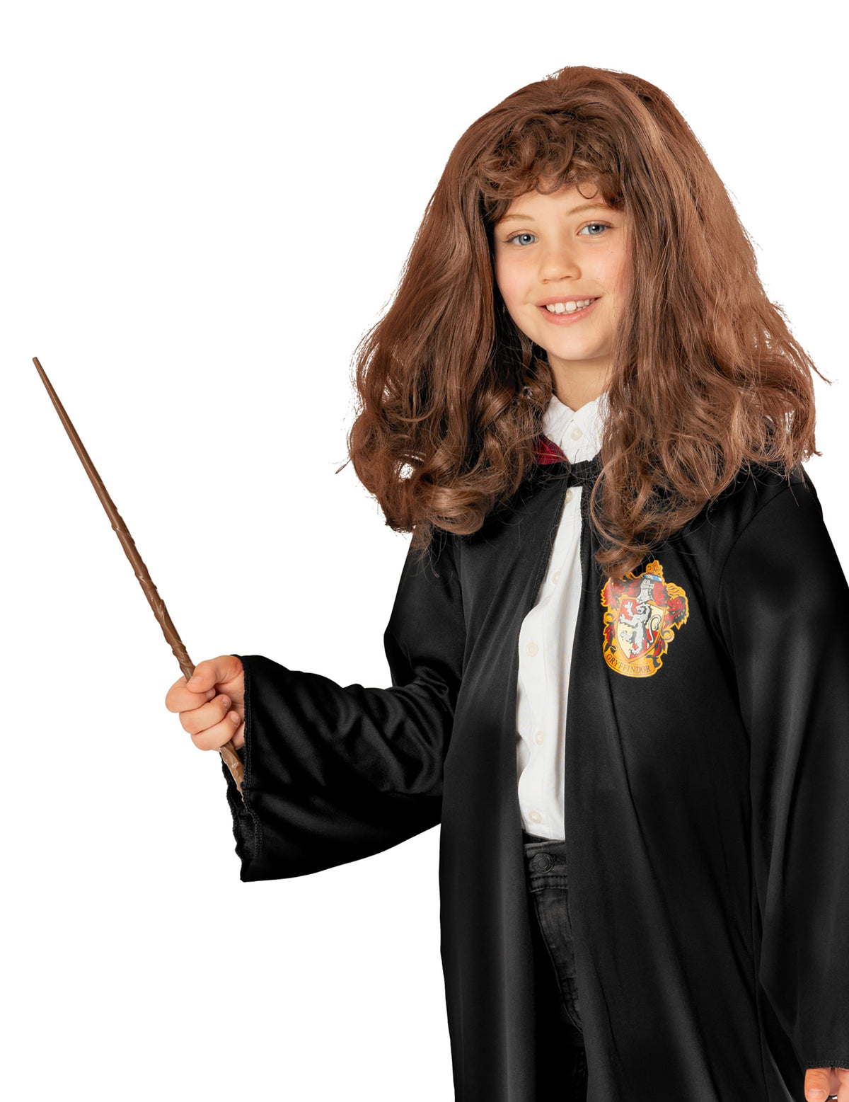 Mise en situation de la baguette luxe d'Hermione Granger Harry Potter