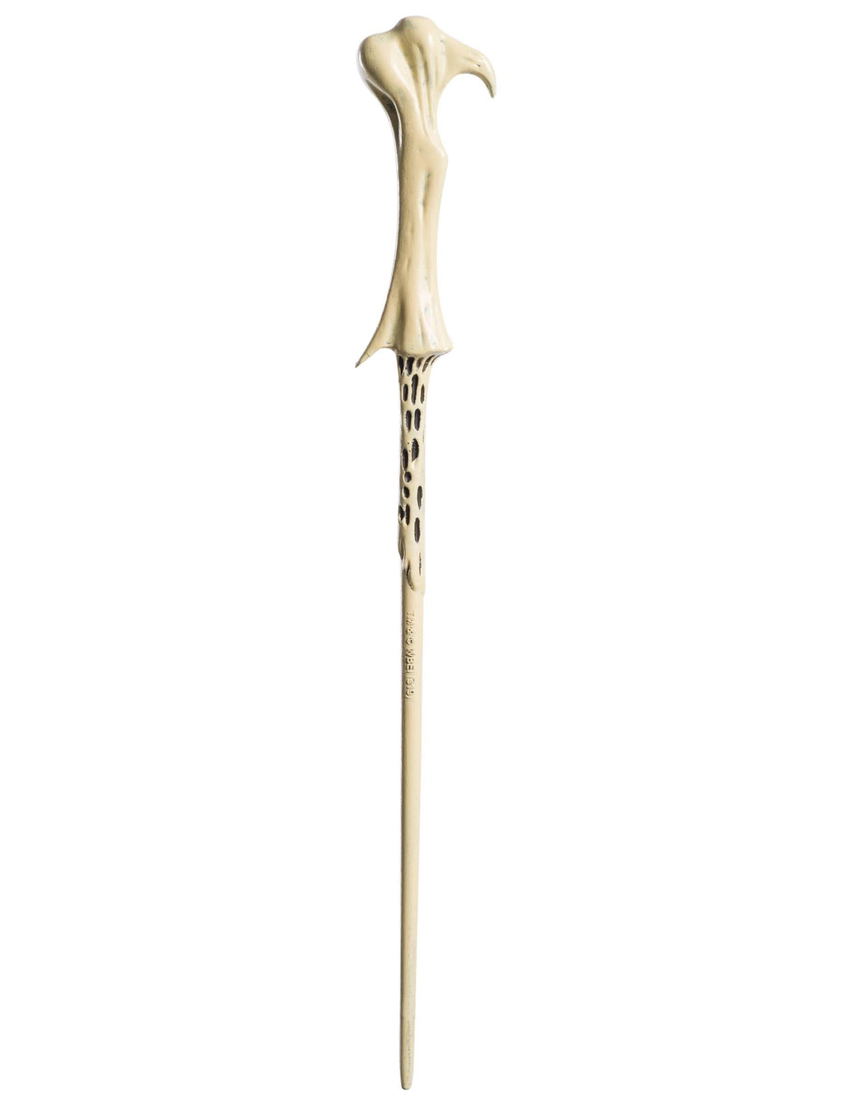 Baguete Voldemort para adulto e criança branca com efeito osso