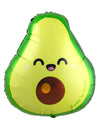 Balão de alumínio Abacate Kawaii 52 x 60 cm